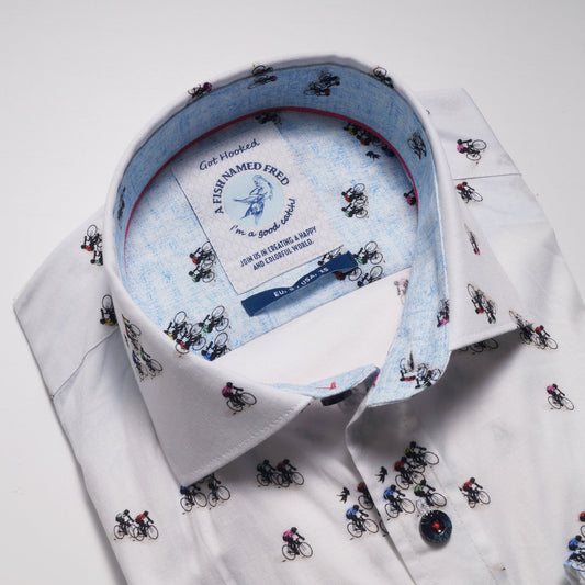 - Cycling Shirt - White