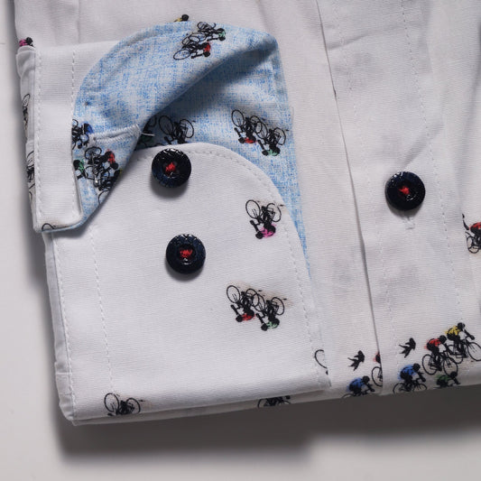 - Cycling Shirt - White