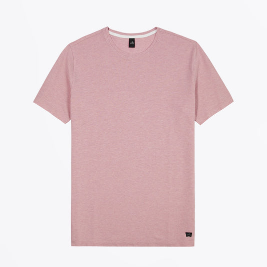 - Dean - Pique T-Shirt - Silver Pink
