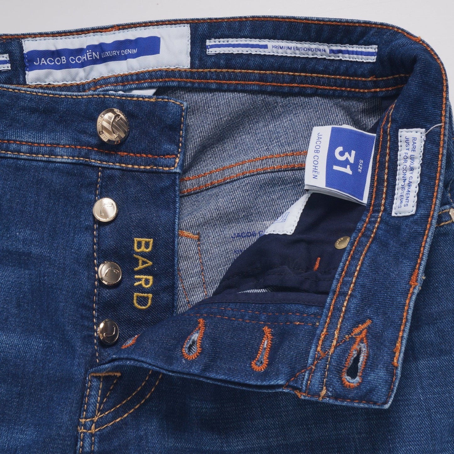 - S2851 Regular Fit Mid-Rise Jeans - Indigo