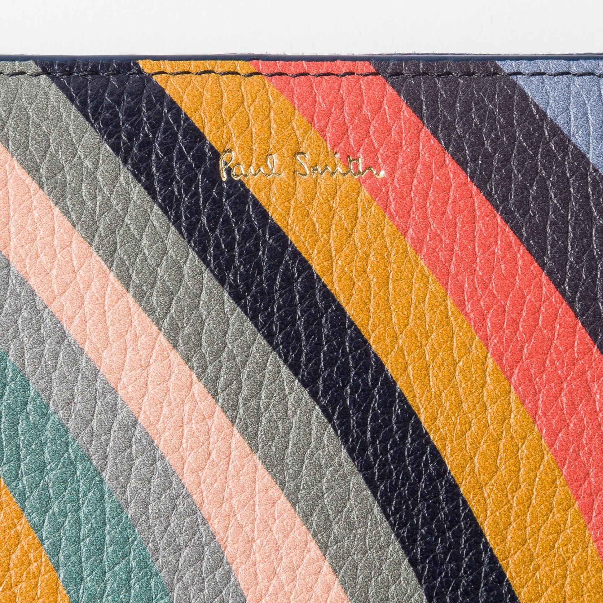 Paul Large Swirl Zip Round Leather Purse - Swirl