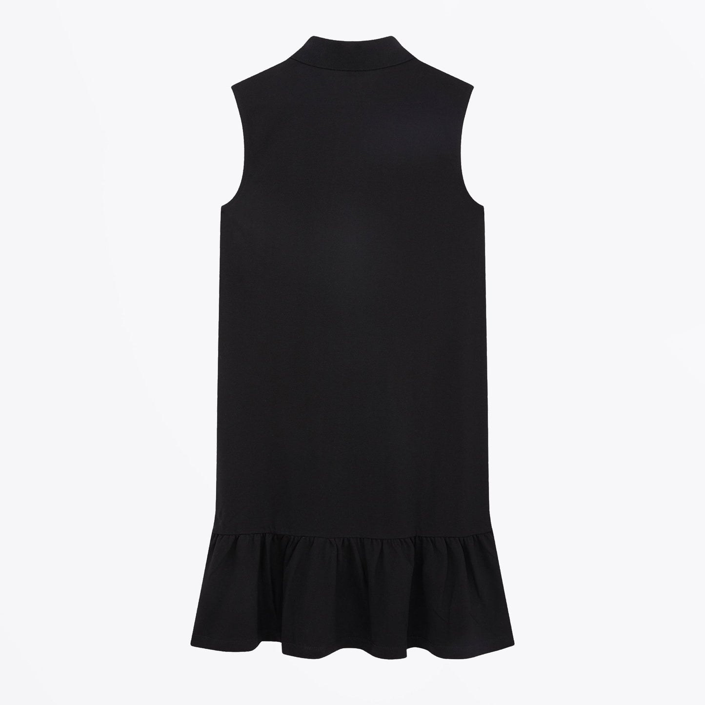 - Zebra Polo Dress - Black