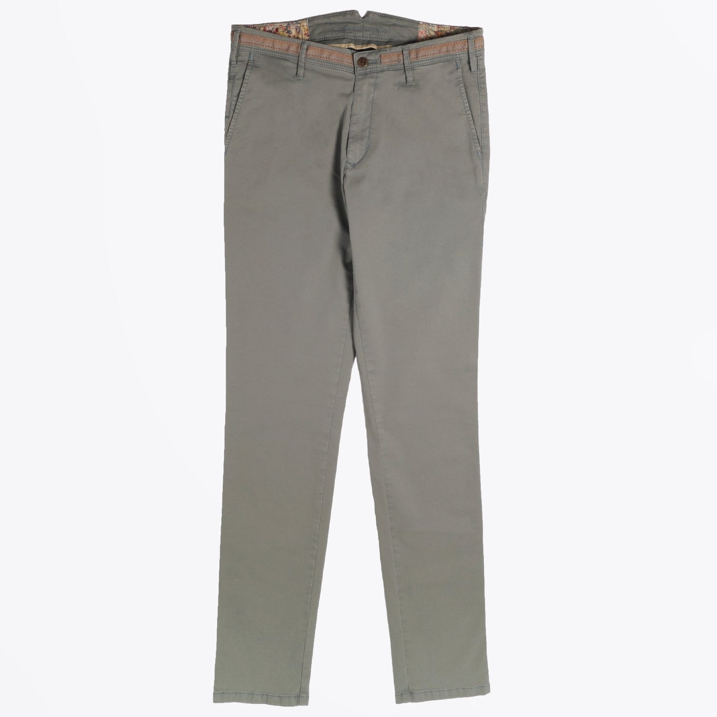 - Apus - Slim Stretch Trousers - Green