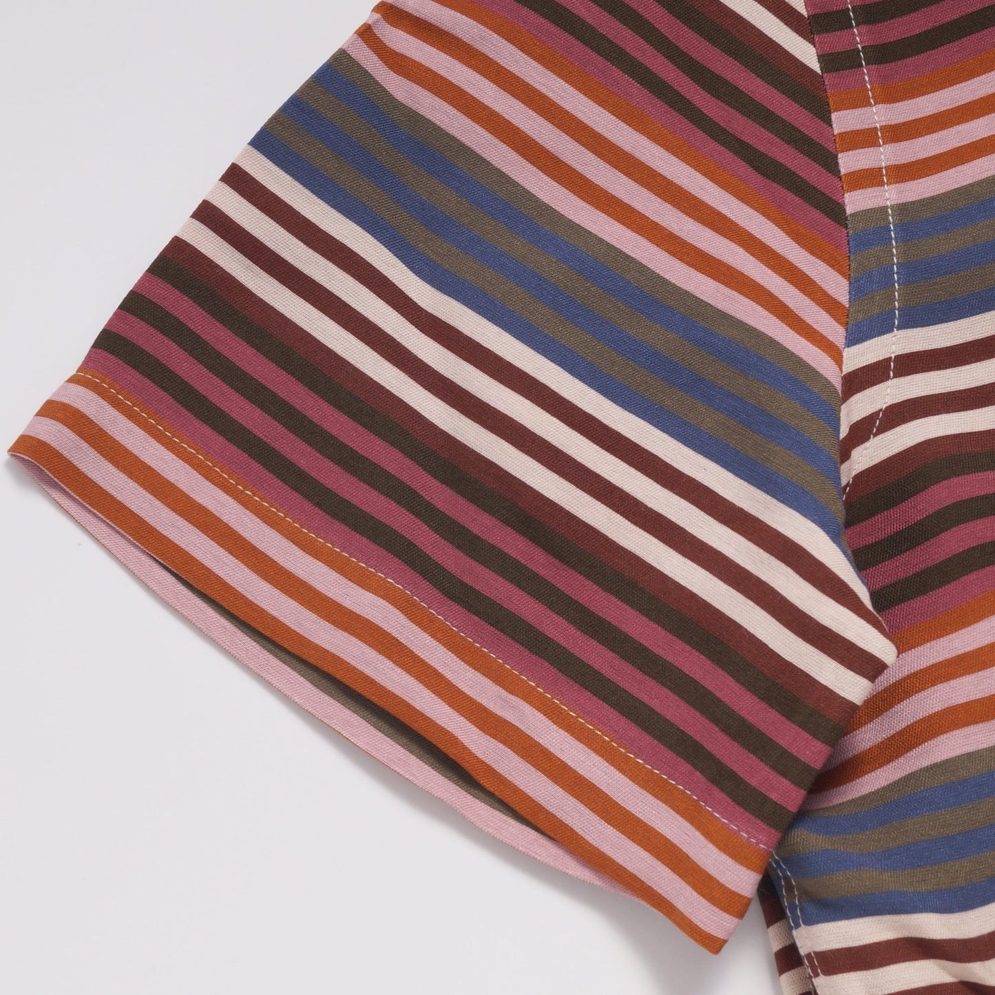 - Casual Fit Striped Shirt - Multicolour