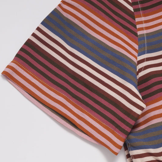 - Casual Fit Striped Shirt - Multicolour