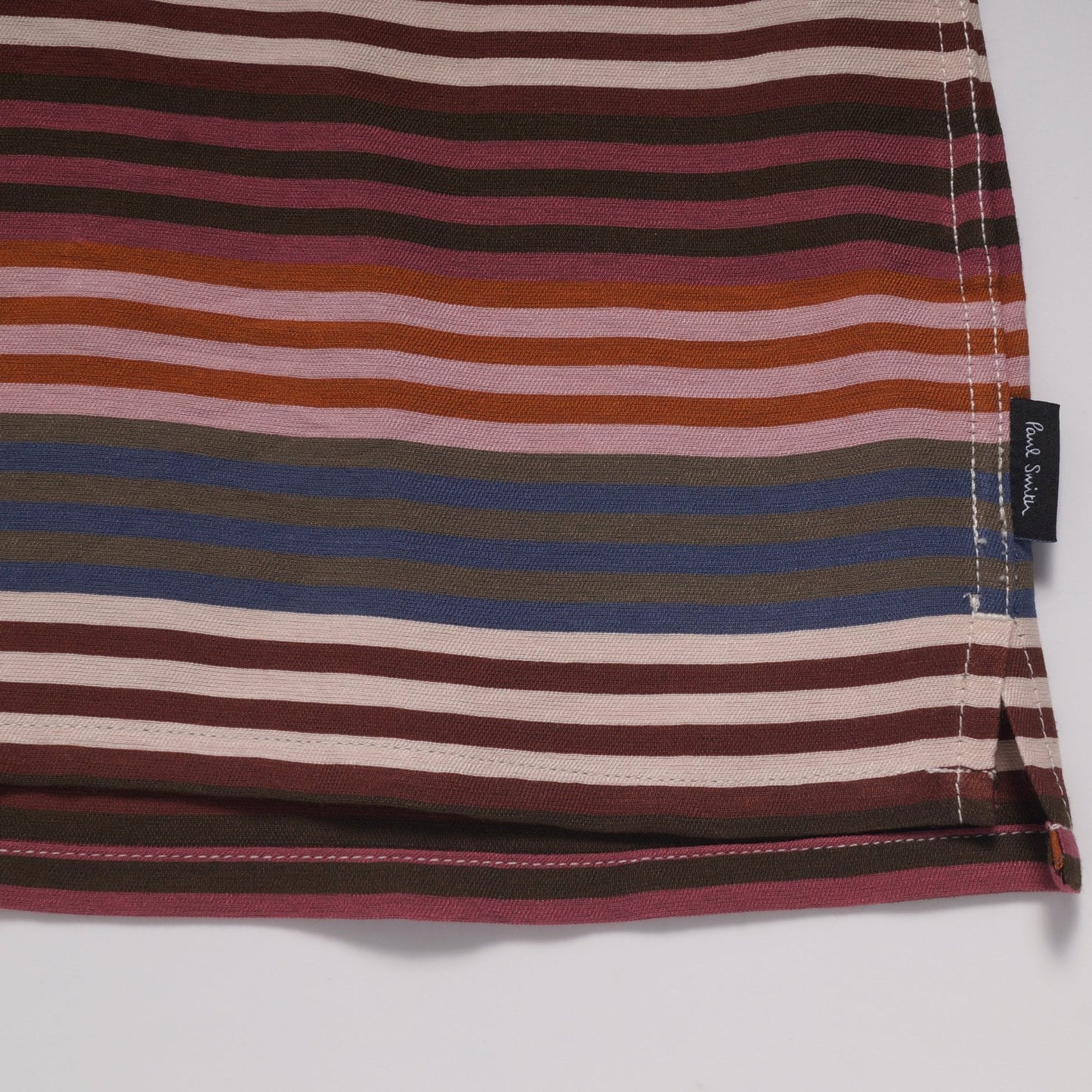 - Casual Fit Striped Shirt - Multicolour