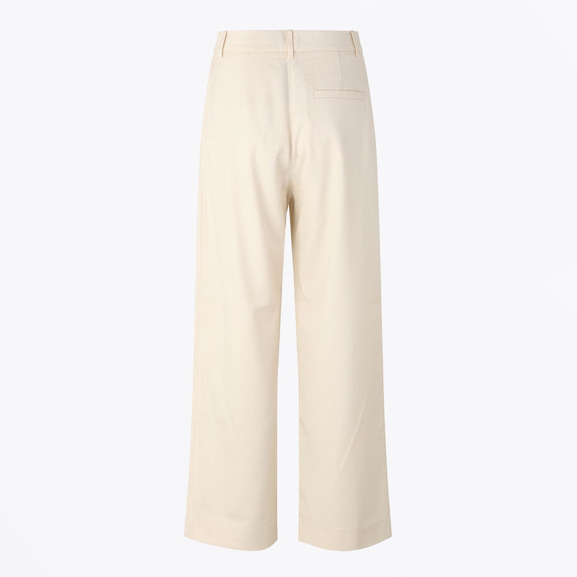 Samsoe - Jalia Wide Leg Trousers - Whitecap Grey