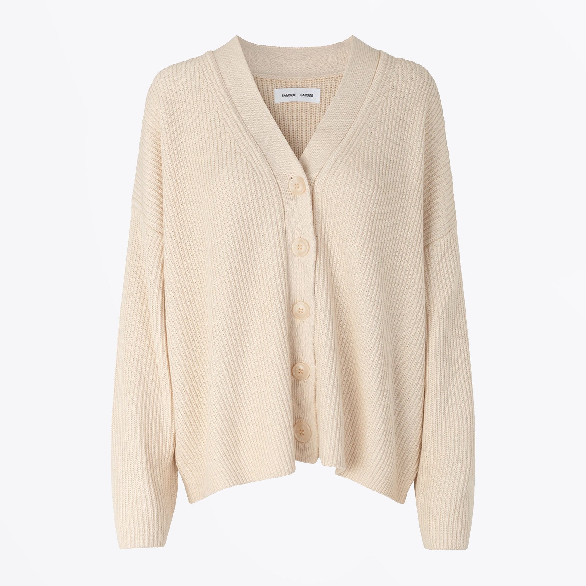 Samsoe - Jes Cardigan - Whitecap Grey