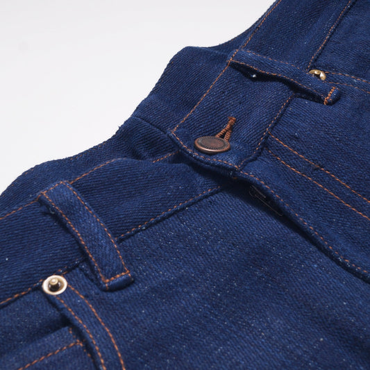 - Omi Handwoven Jeans - Indigo