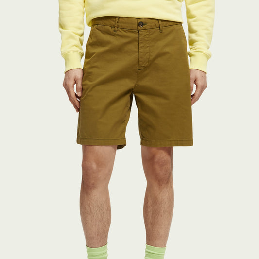 - Stuart - Pima Cotton Shorts - Lizard