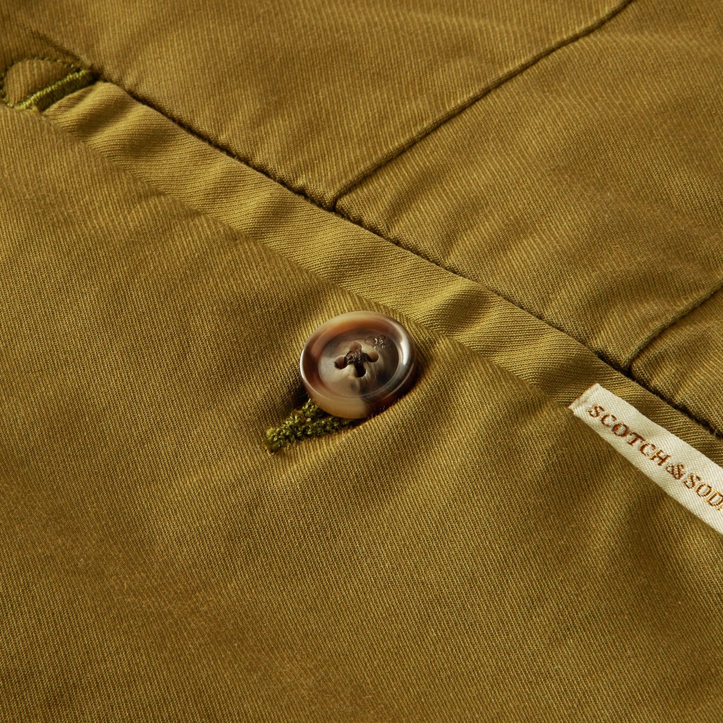 - Stuart - Pima Cotton Shorts - Lizard