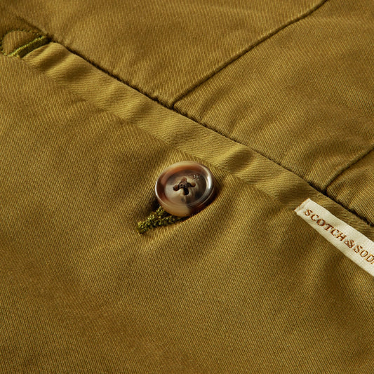 - Stuart - Pima Cotton Shorts - Lizard