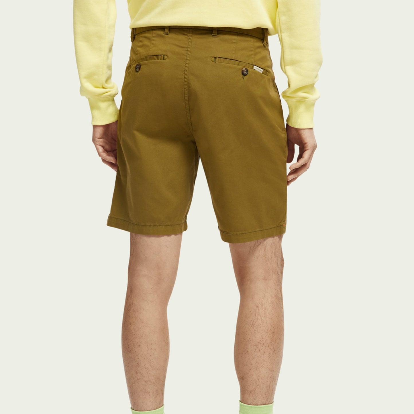 - Stuart - Pima Cotton Shorts - Lizard