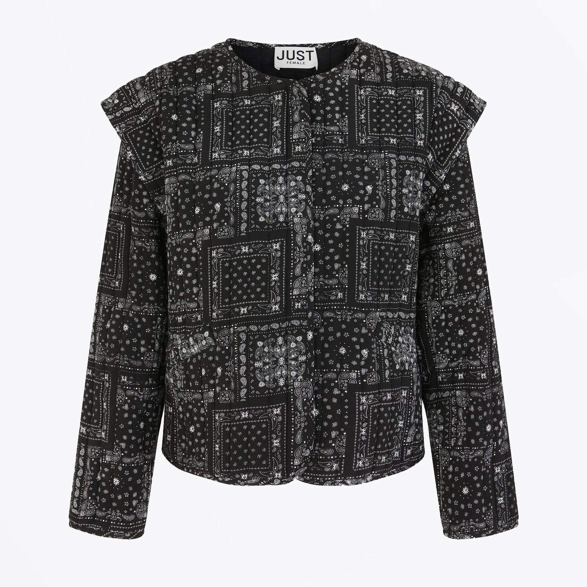 JUST Miracle Jacket - Black Paisley