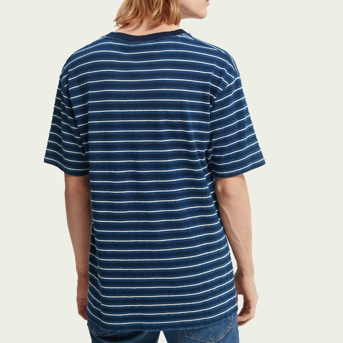 - Indigo Striped Tee - Combo A