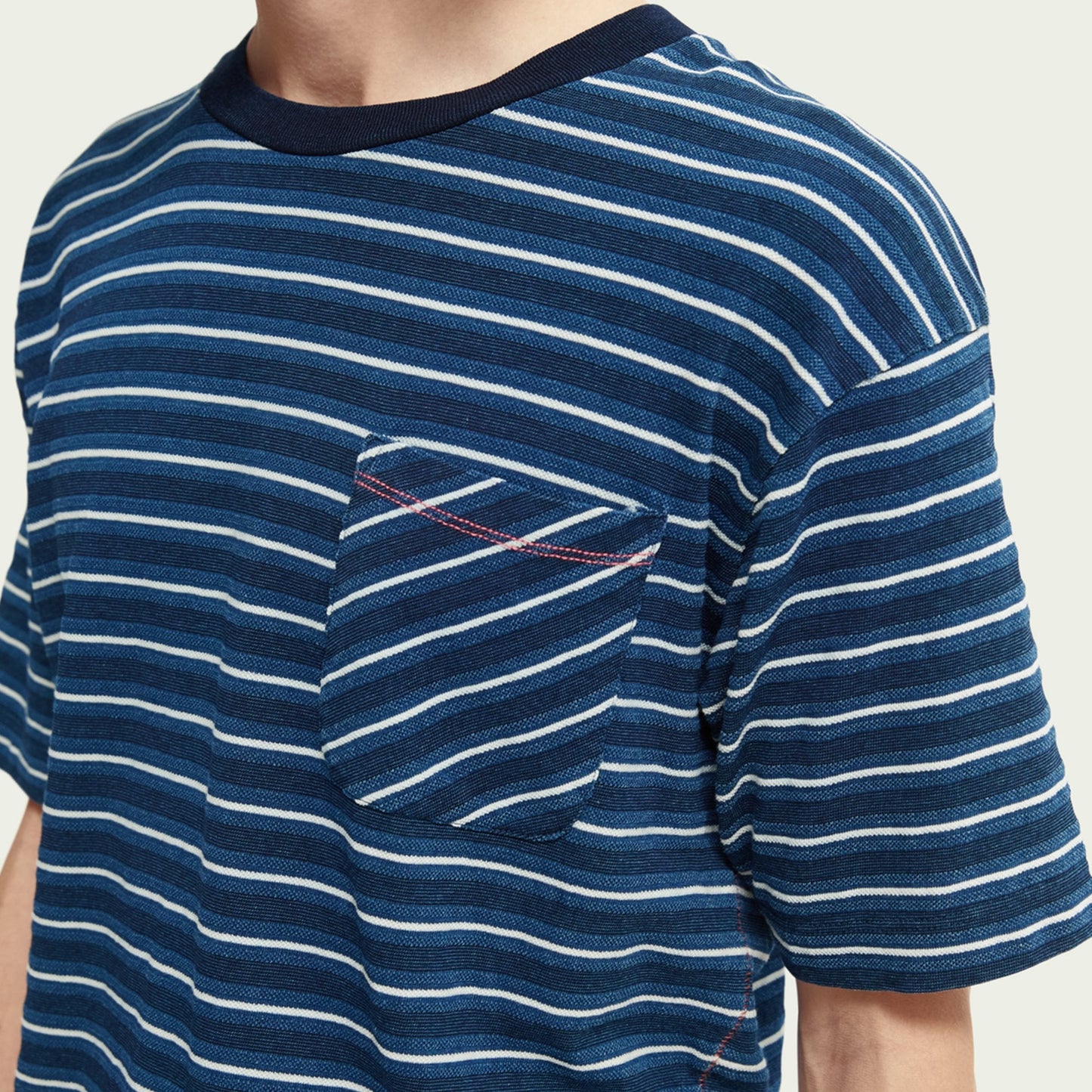- Indigo Striped Tee - Combo A