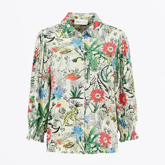 - Wild Empire Blouse - Ivory