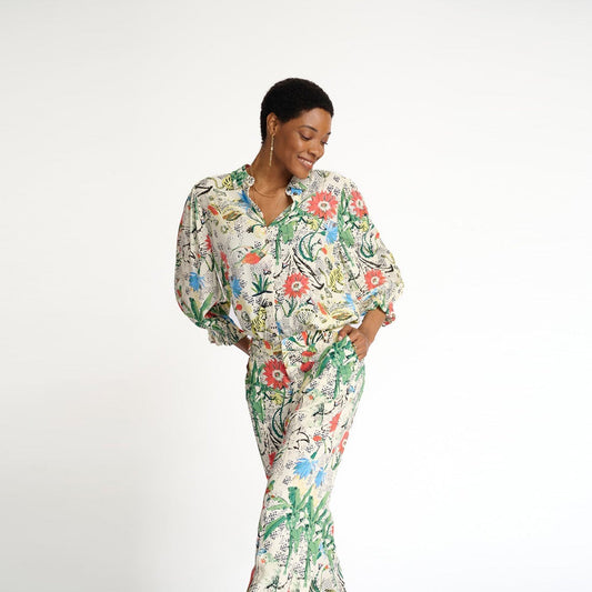 - Wild Empire Blouse - Ivory