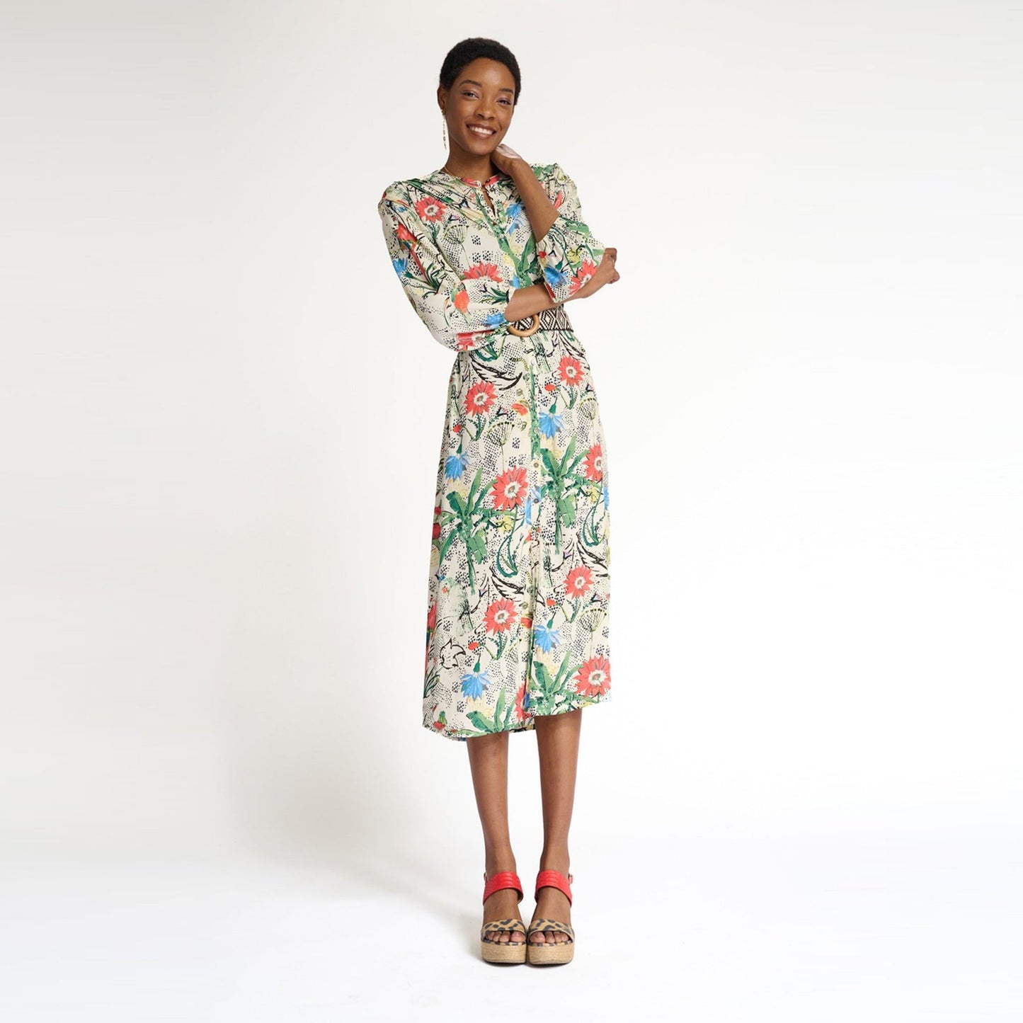 - Wild Empire Dress - Ivory