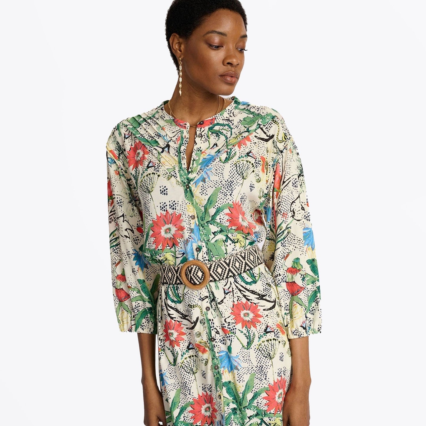 - Wild Empire Dress - Ivory