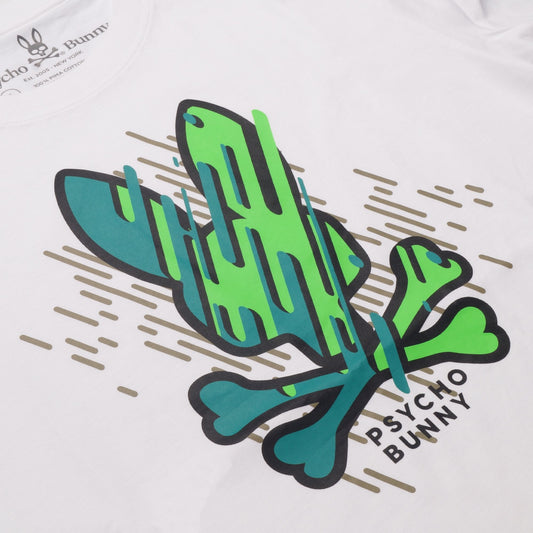 - Carson Printed Tee - White