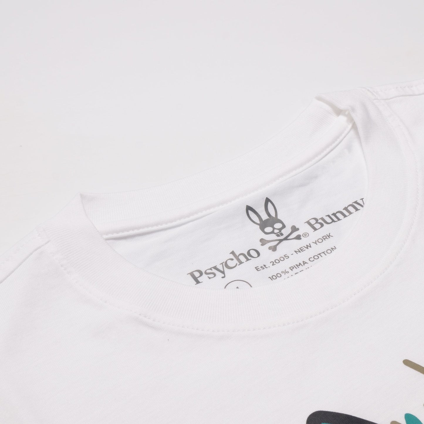 - Carson Printed Tee - White