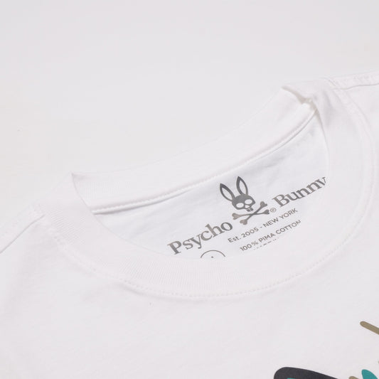 - Carson Printed Tee - White