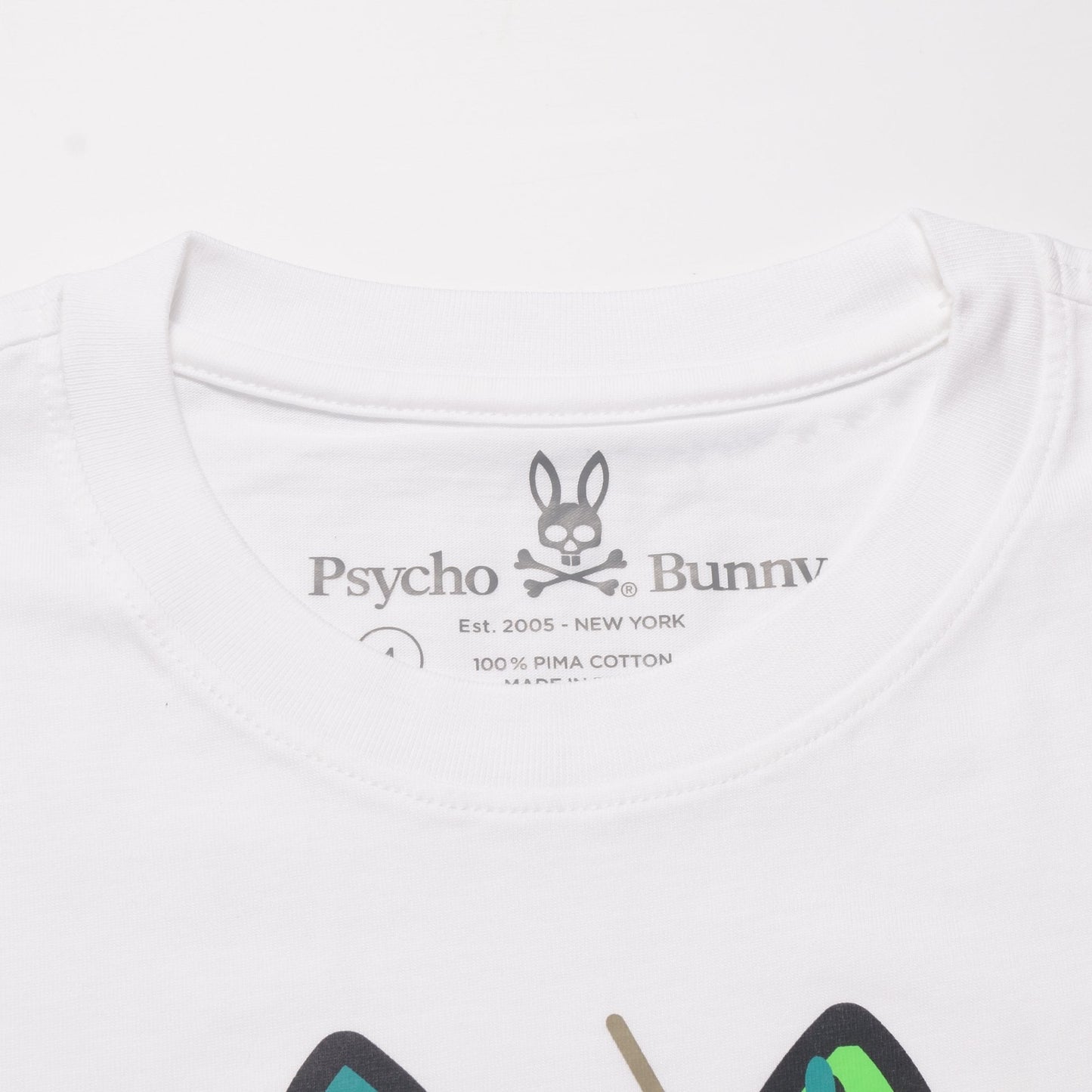 - Carson Printed Tee - White