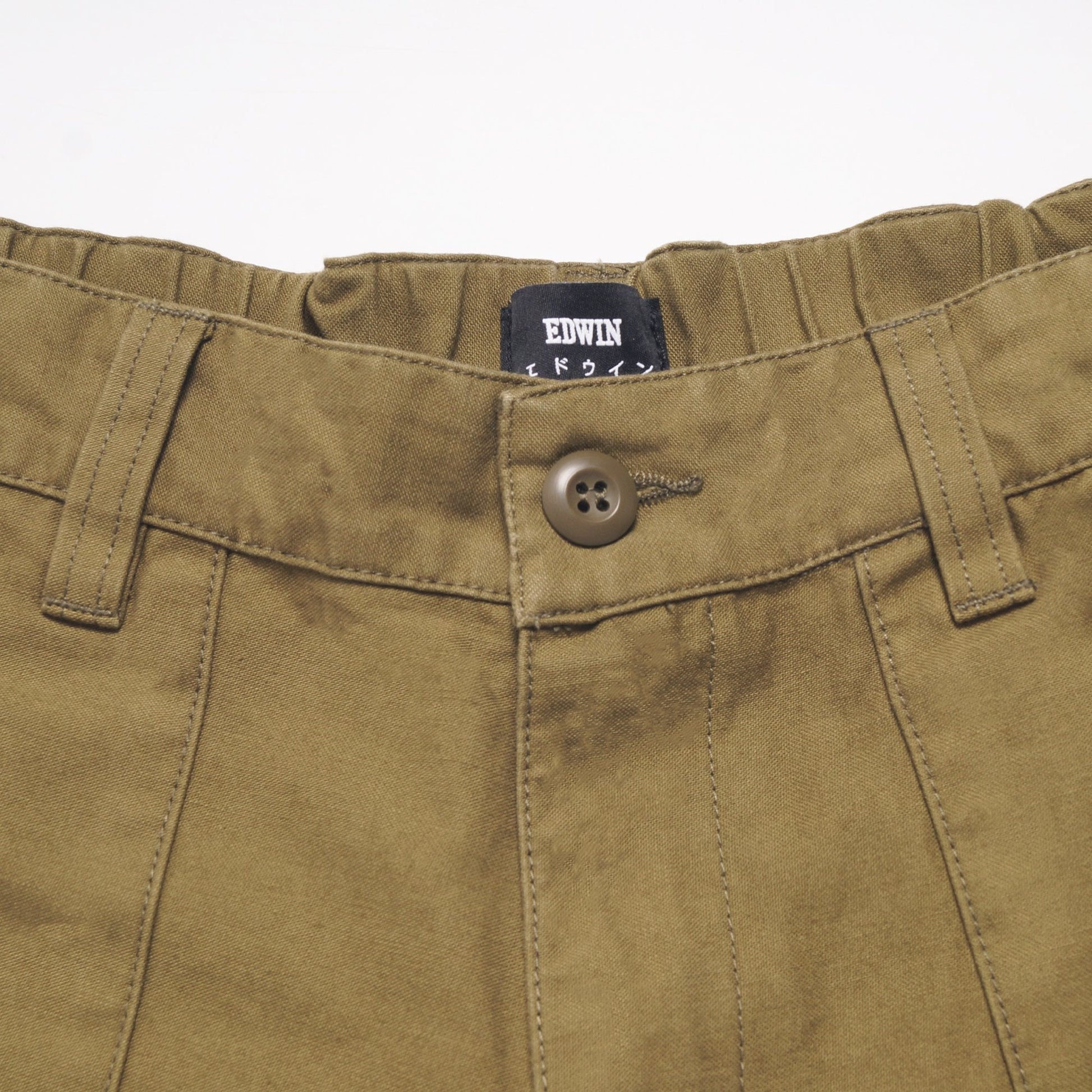 Edwin - Labour - Darted Pants - Martini Olive