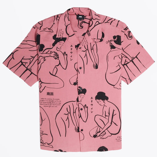 - Onsen - Short Sleeve Shirt - Onsen AOP