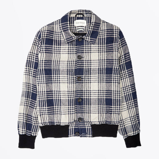 - Cannon Linfield Bomber Jacket - Navy