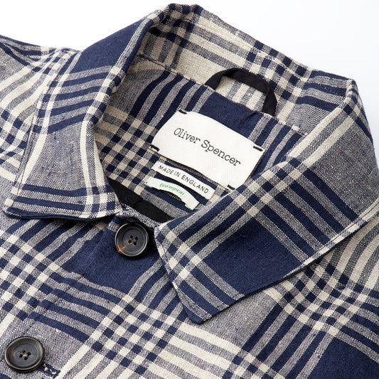 - Cannon Linfield Bomber Jacket - Navy