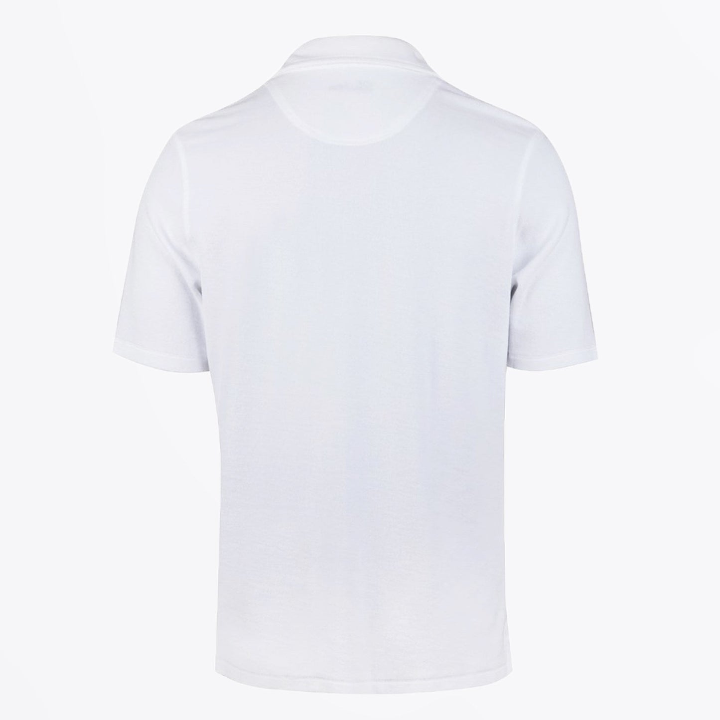 - Towelling Polo Shirt - White