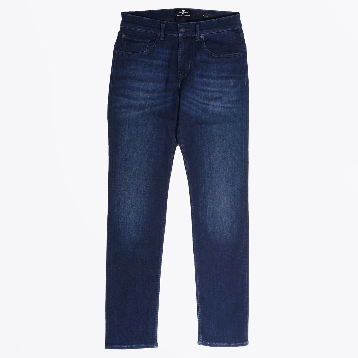 - Slimmy Luxe Perf Plus Jeans - Deep Blue