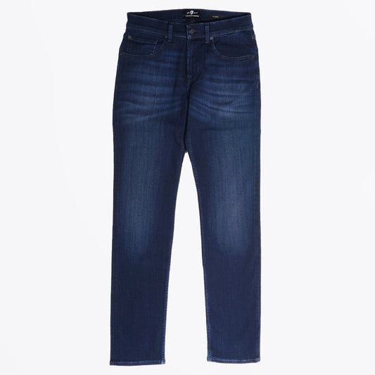 - Slimmy Luxe Perf Plus Jeans - Deep Blue