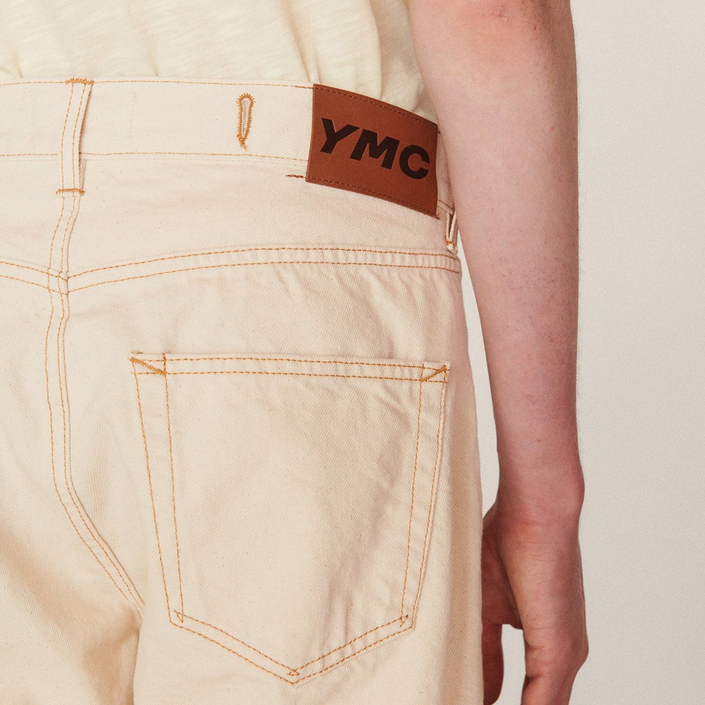 - Tearaway Jeans - Ecru