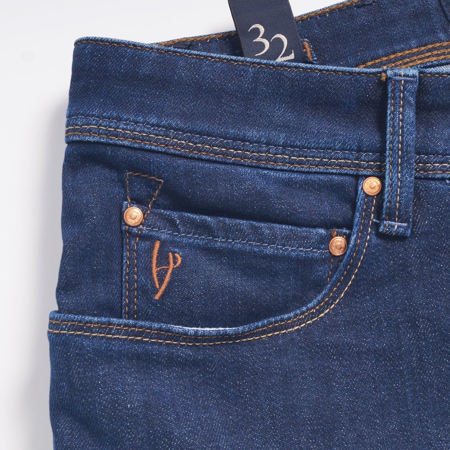 - Ravello - Comfort 5 Pocket Jeans - Wash 1