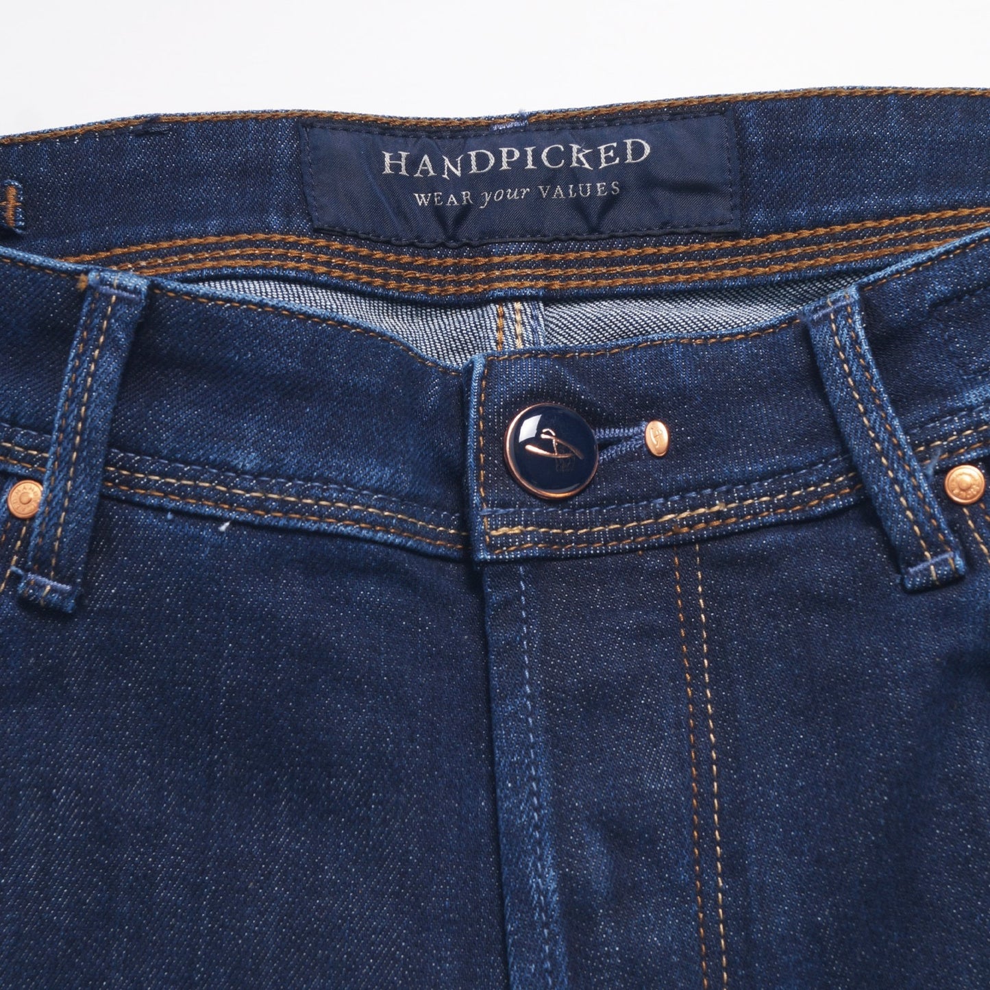 - Ravello - Comfort 5 Pocket Jeans - Wash 1