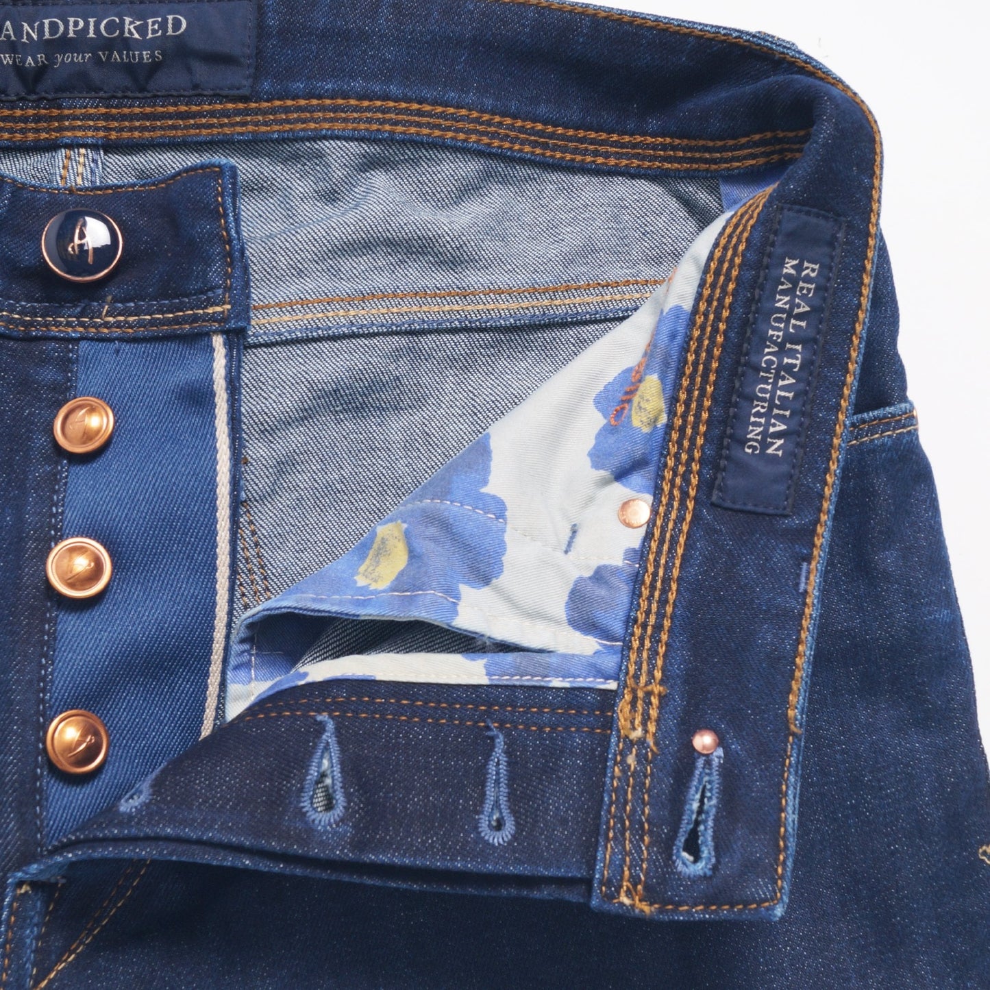 - Ravello - Comfort 5 Pocket Jeans - Wash 1