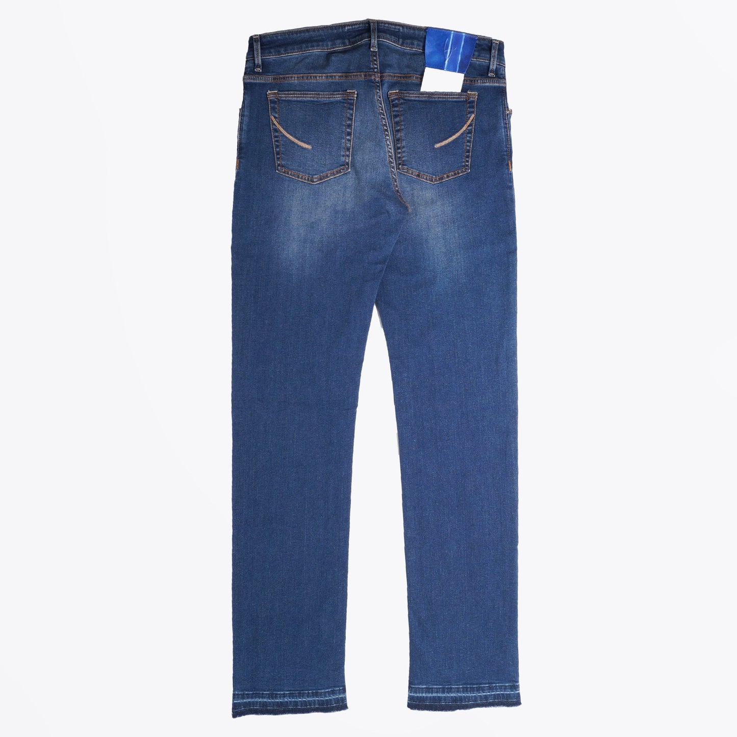 - Ravello - Comfort 5 Pocket Jeans - Mid Blue