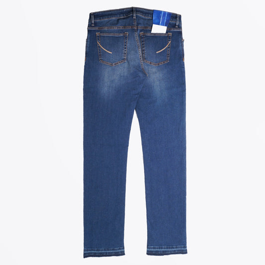 - Ravello - Comfort 5 Pocket Jeans - Mid Blue