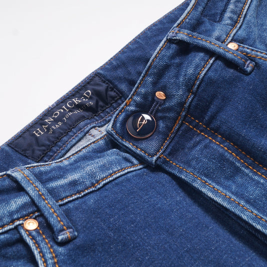 - Orvieto - Comfort 5 Pocket Jeans - Indigo