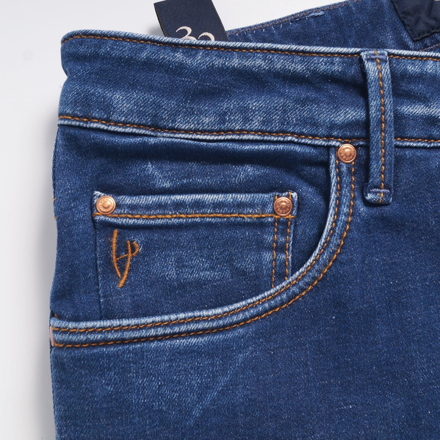 - Orvieto - Comfort 5 Pocket Jeans - Indigo