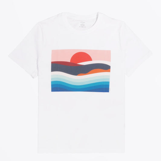 Lewis Stampata T-Shirt - Teal