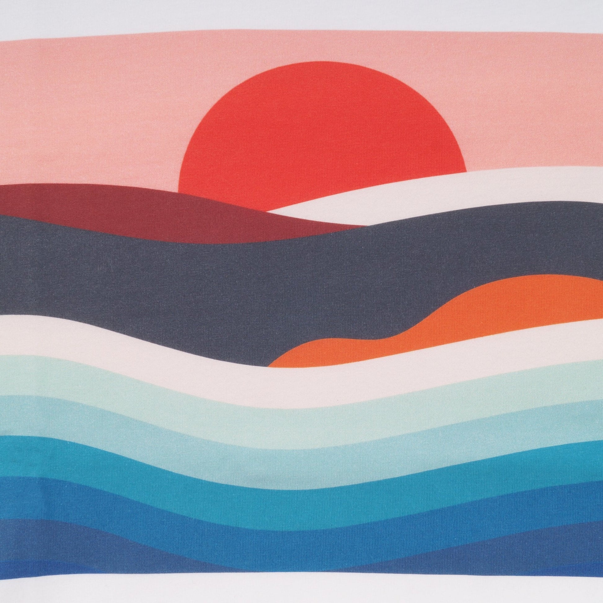Altea Lewis Stampata T-Shirt - Teal
