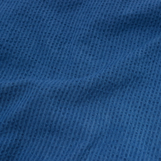 Humber Seersucker Shirt - Indigo