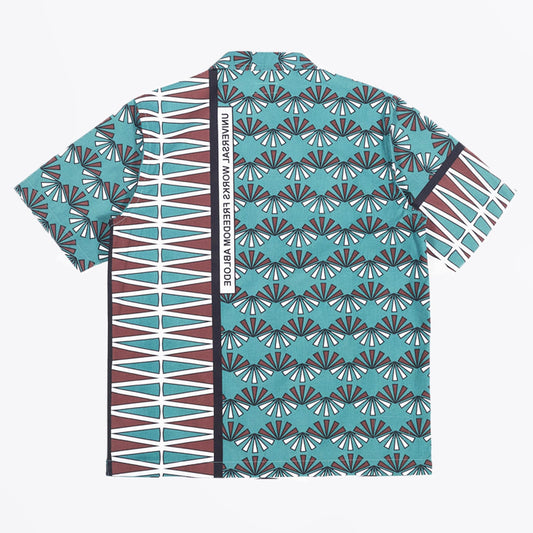 - Freedom Print Road Trip Shirt - Green