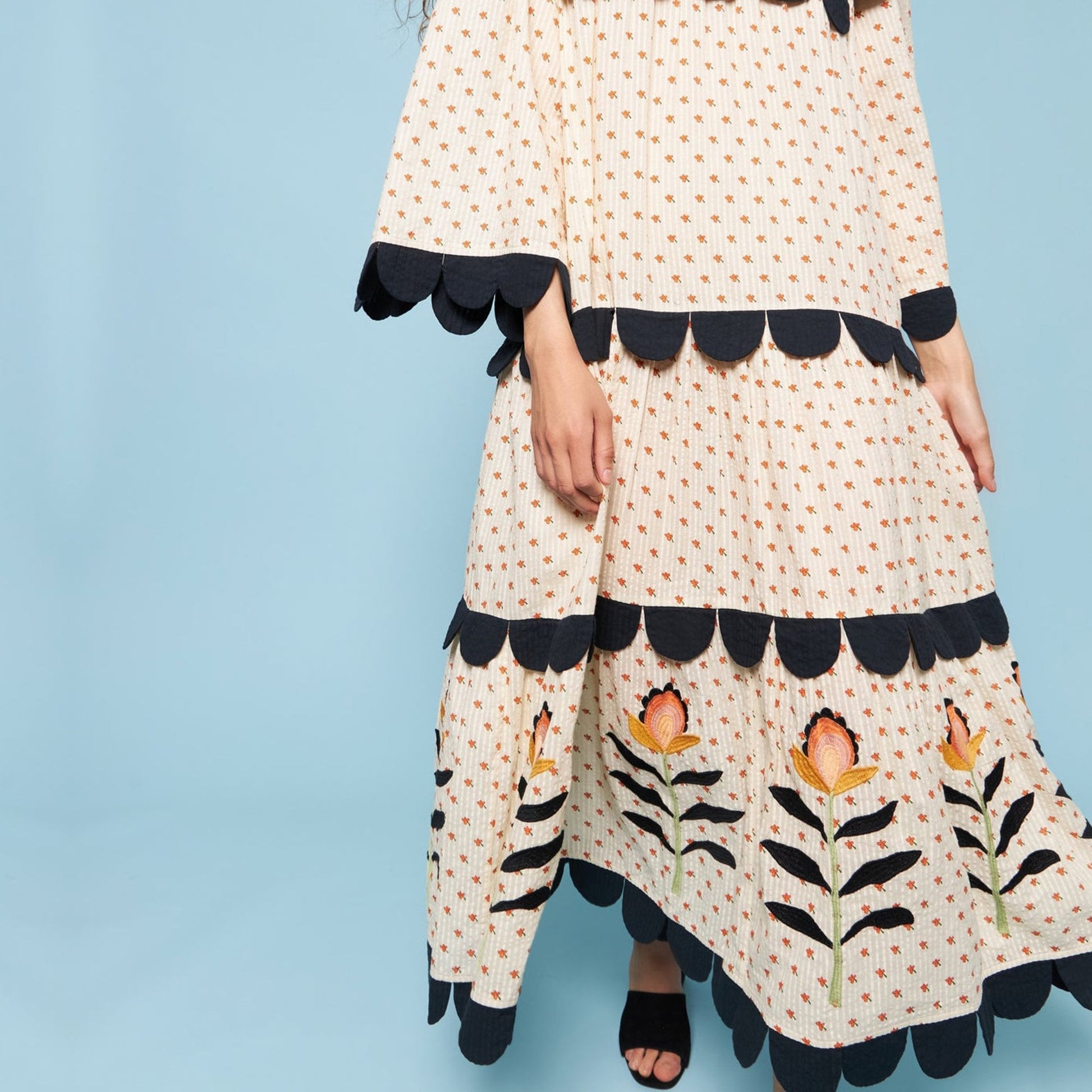 Stella Loan Mae Dress - Light Flowers