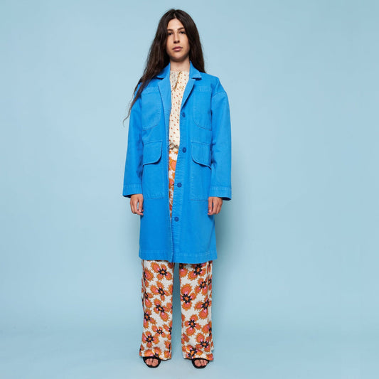 - Alana Denim Jacket - True Blue