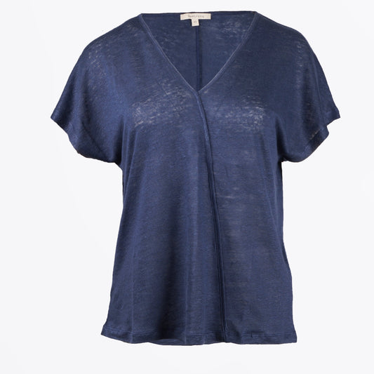 - Ram Linen T-Shirt - Marine